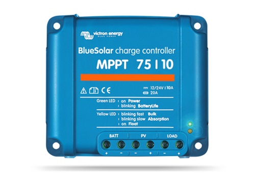 VICTRON Laderegler Energy BlueSolar MPPT 75/10 für 12V / 24V