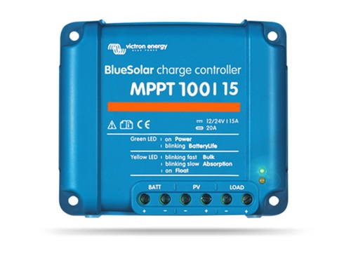 VICTRON Laderegler Energy BlueSolar MPPT 100/15 für 12V / 24V
