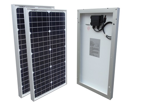 2 X Solarmodul 12V 30Watt Monokristallin