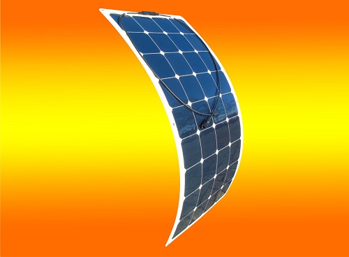 Flexibles Solarmodul mit 100 Watt mono ETFE Beschichtung