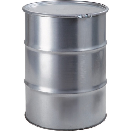 200l verzinktes Metallfass | Transport- & Lagerbehälter aus Stahl | TLB-Klima.de