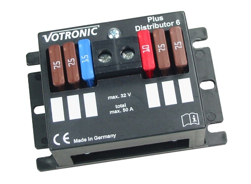 Votronic Plus-Distributor 6 - 12V/24V